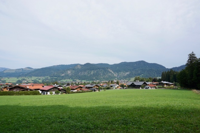 Blick nach Blindau und Reit im Winkl