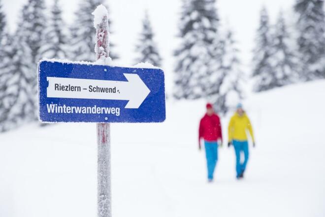 Winterwandern im Kleinwalsertal