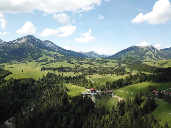 Luftbildaufnahme Rehbach