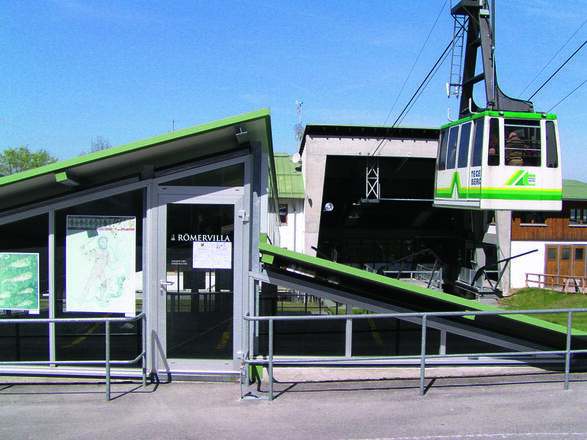 Eingang zur Römervilla