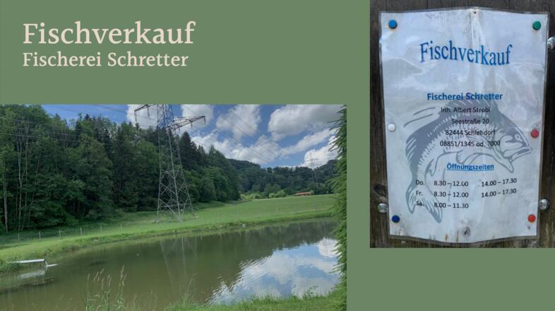 Fischverkauf - Fischerei Schretter