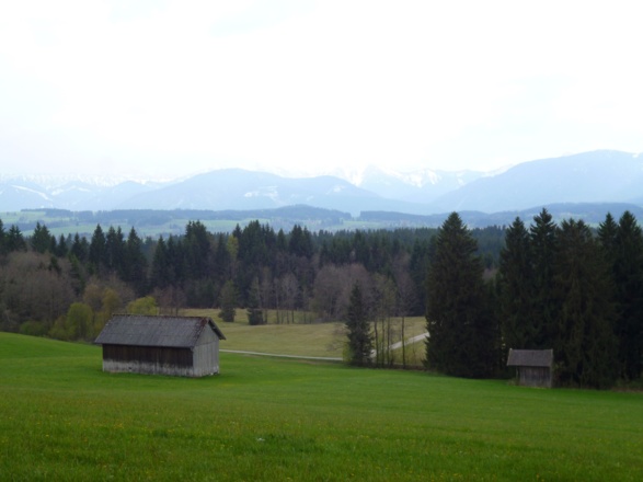 Panoramareicher Rückweg von Geigersau nach Schönberg.