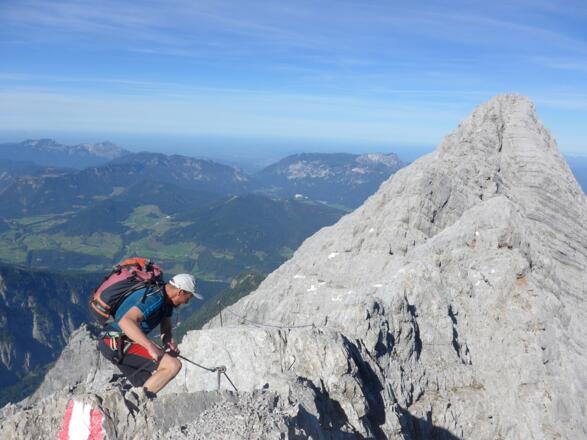 Take the long way home? Nur topfit geht's auf die Überschreitung