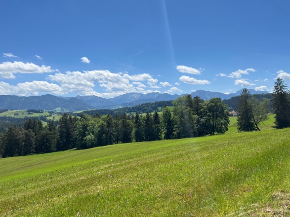 Lechradweg zwischen Roßhaupten und Lechbruck