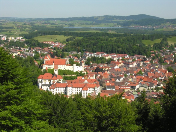 Füssen vom Kalvarienberg