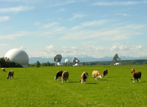 Raisting, Erdfunkstelle