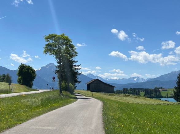 Forggensee Richtung Illasberg