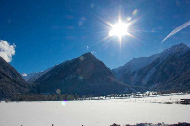 Panoramablick in unsere schöne Bergwelt