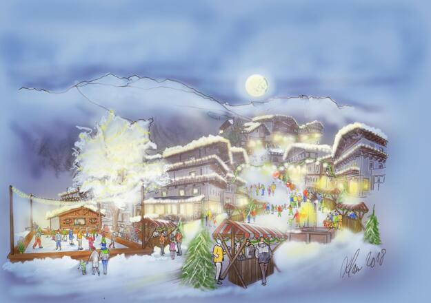 Advent vorm Unterbrunn