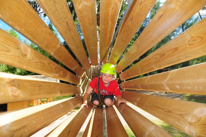 Der Erlebnispark "Wichtelpark Sillian" ...