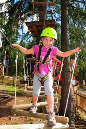 ... Kraxelspaß in luftiger Höhe ...