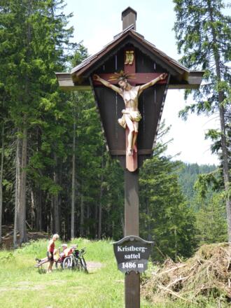 Kreuz am Kristbergsattel