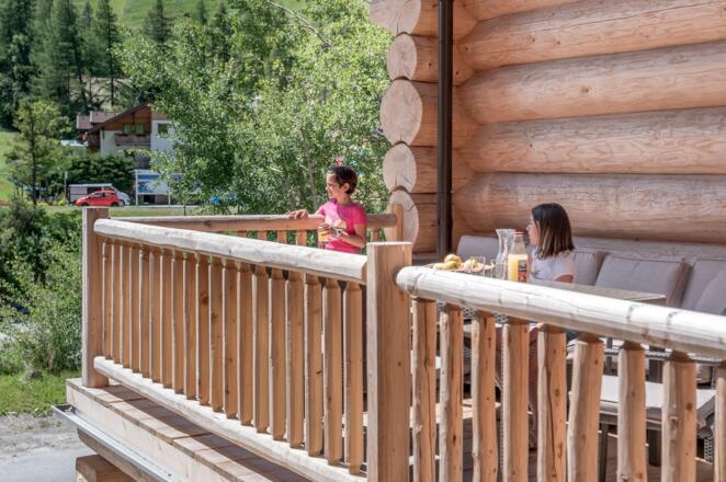 Chalet Resort Sölden Terrasse