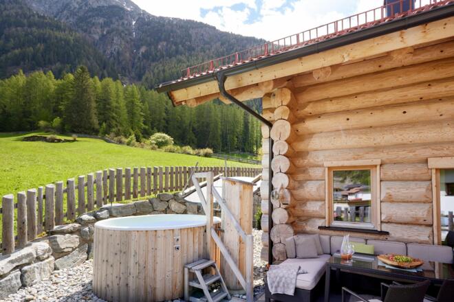 Chalet Resort Sölden Ansicht Sommer