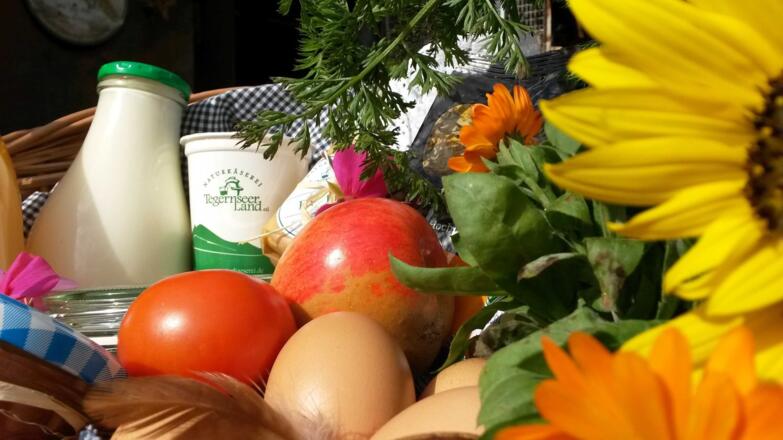 Frühstückskorb im Detail