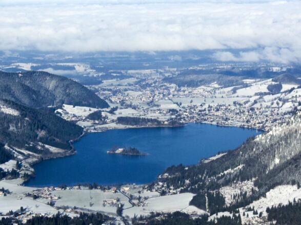 Gipfelblick auf den Schliersee