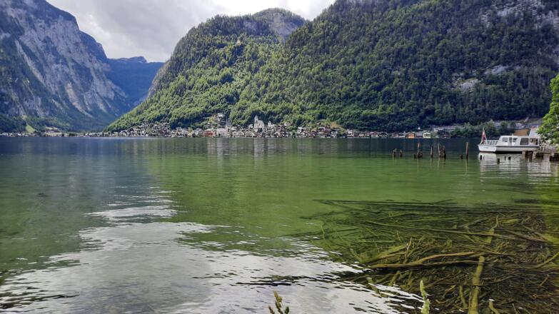 Blick auf Hallstatt zurück