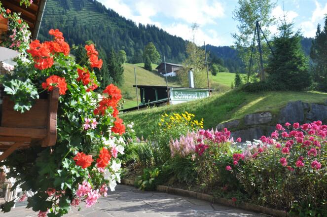 Blick zum Schwandlift ...