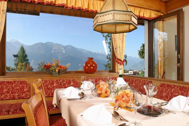 Restaurant mit Panoramablick