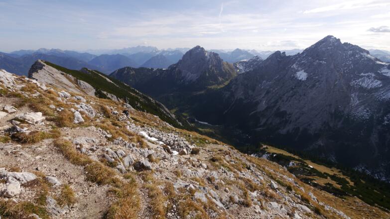 Große Schlicke - Blick auf die Gehrenspitze
