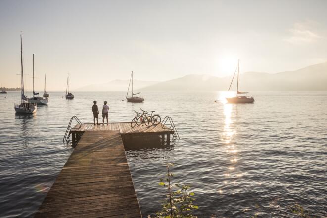Direkt am Attersee gelegen