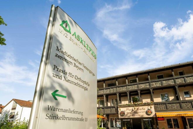 Toplage am Klinikum