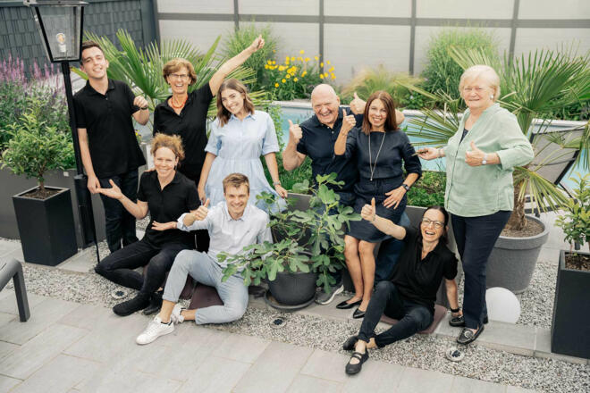 Familie + Team