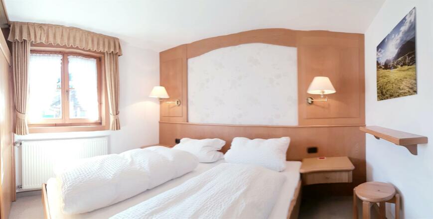 Schlafzimmer Ferienwohnung Hammerspitze