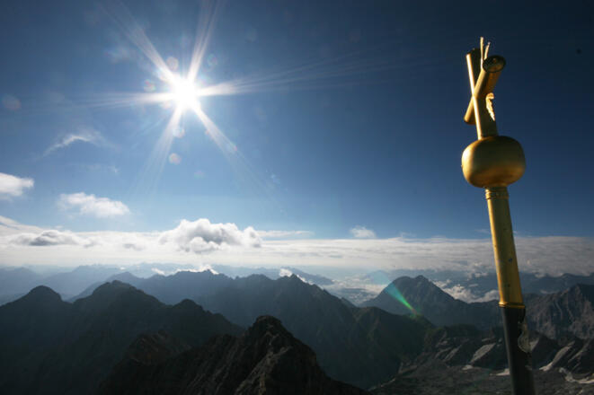 Gipfelkreuz Zugspitze