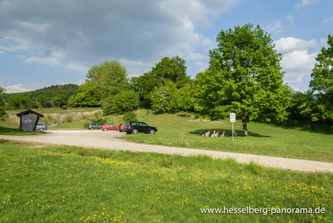 Wanderparkplatz Schieferbruch bei Wittelshofen