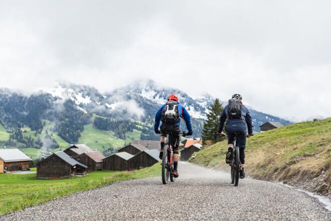 Mountainbike in Schetteregg