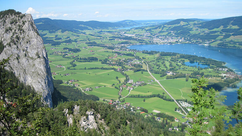 Blick auf den Mondsee