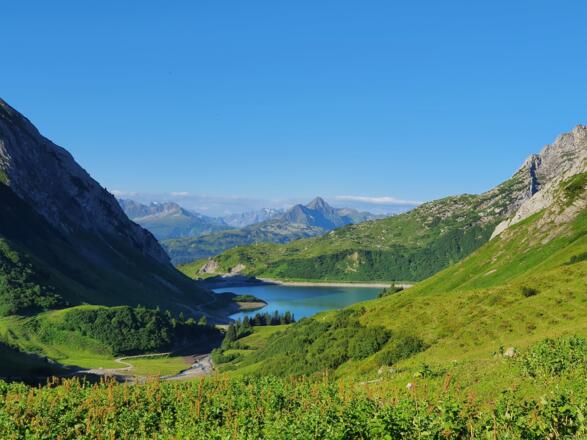 Spullersee von der Ravensburger Hütte aus