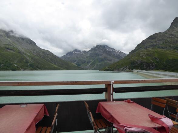 Blick auf den Silvrettasee