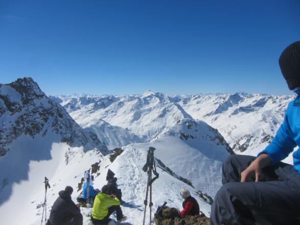 Blick nach Westen, soweit das Auge reicht