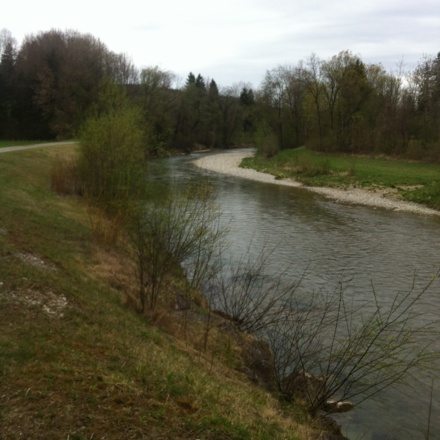 An der Ammer gibt es wunderschöne Rastplätze