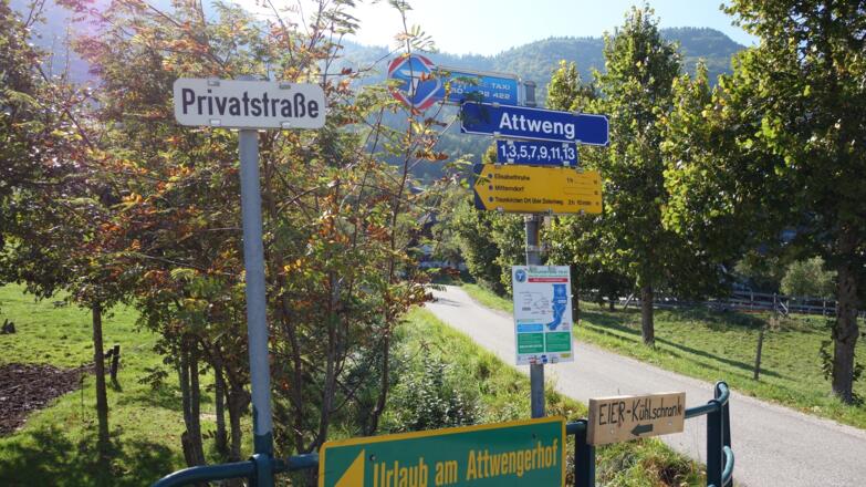 Rechts abbiegen Richtung Elisabethruhe (614 m).