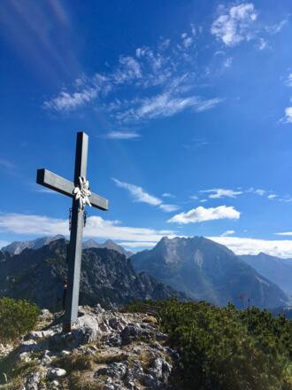 Gipfelkreuz an Hundshorn