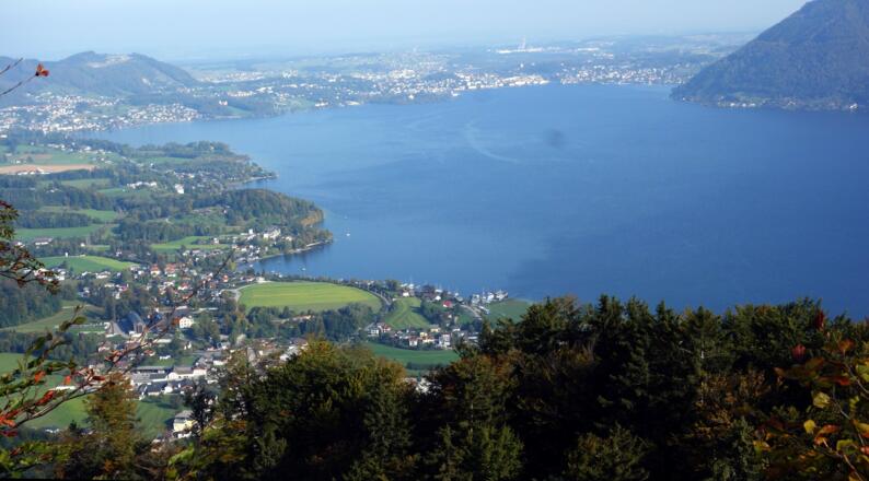 Blick nach Gmunden