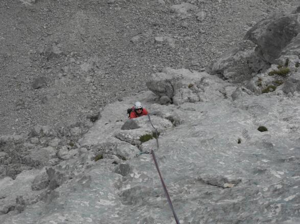 In der 9. Seillänge