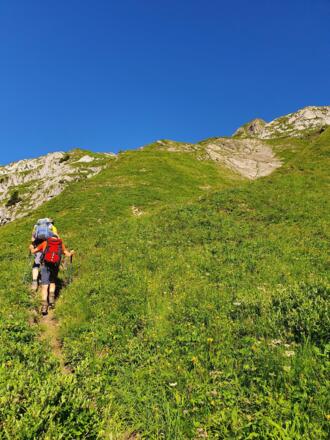 Weg zum Spuller Schafberg 1