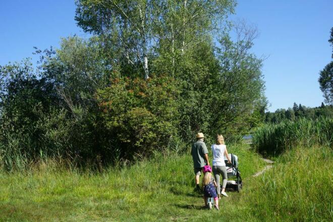 Auf dem Weg zum Ameranger See
