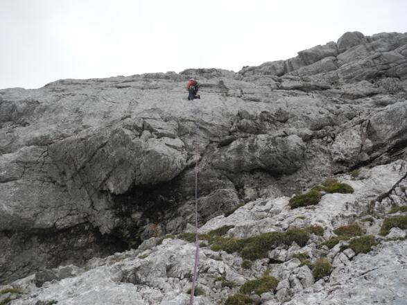 In der 10. Seillänge