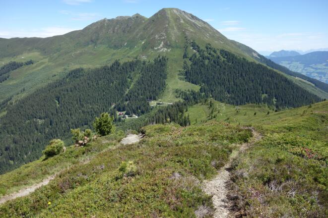 Blick zurück zum Loassattel