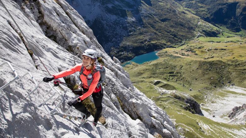 Klettersteig Partnunblick