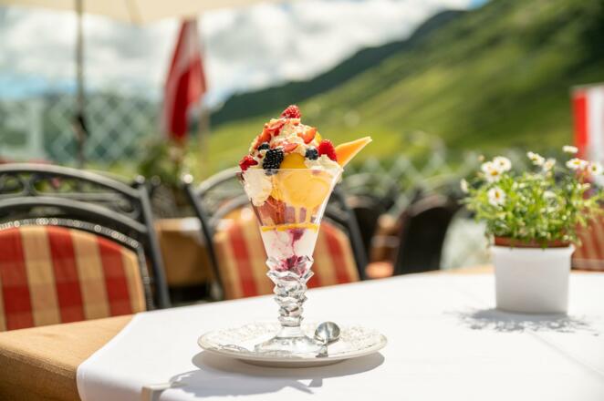 Kulinarik, Terrasse