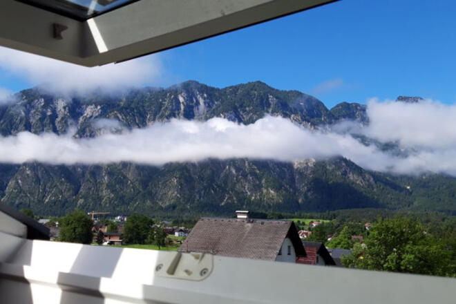 Ausblick Haus Talblick in Bad Goisern am Hallstättersee