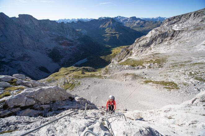 Klettersteig Partnunblick