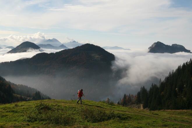 Oberhalb des Spitzsteinhaus