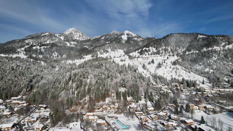 Bayrischzell - am Fuße des Wendelsteins - im Winter